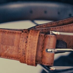 Ceinture Cuir Pleine Fleur